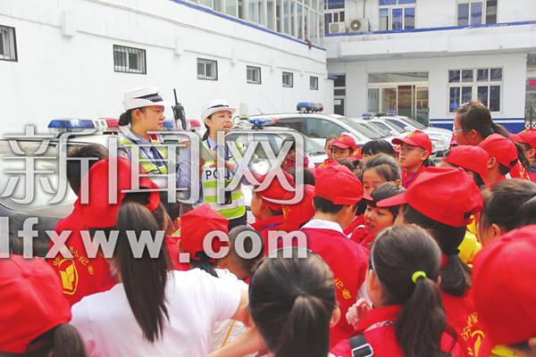 臨汾晚報(bào)小記者“交警”體驗(yàn)活動(dòng)側(cè)記