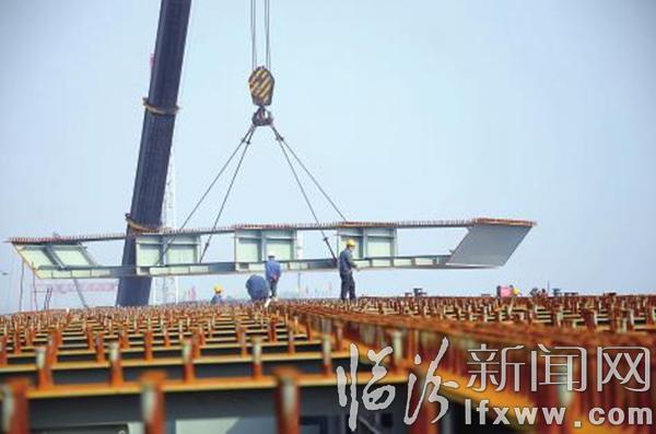 臨汾市區(qū)濱河西路與彩虹橋、景觀大道立交橋項(xiàng)目掠影