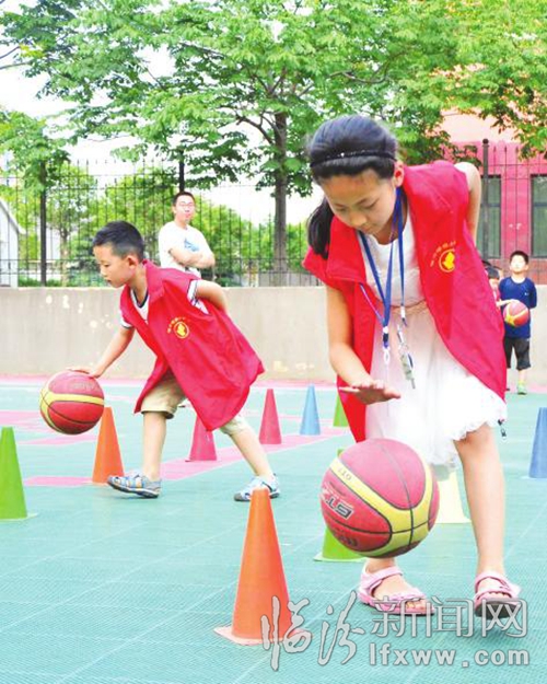 臨汾晚報小記者:挑戰吧!籃球少年!