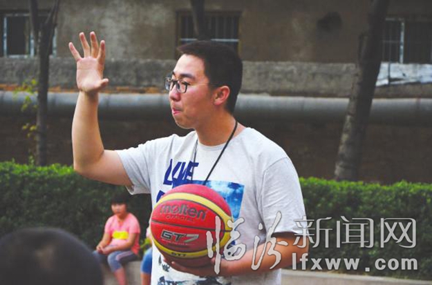 臨汾晚報小記者:挑戰吧!籃球少年!