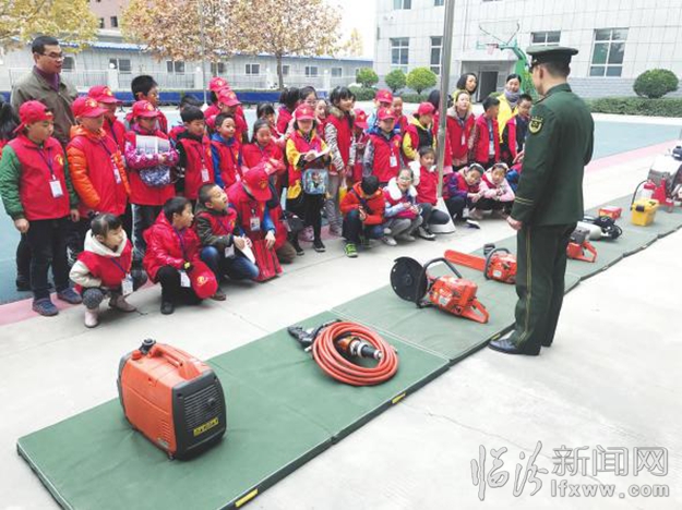 臨汾小記者感受“烈火雄心”