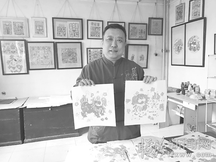 臨汾:新春送福讓傳統花開爭艷