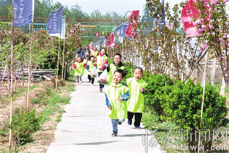 臨汾廣奇農業發展有限公司:生態園里春意濃