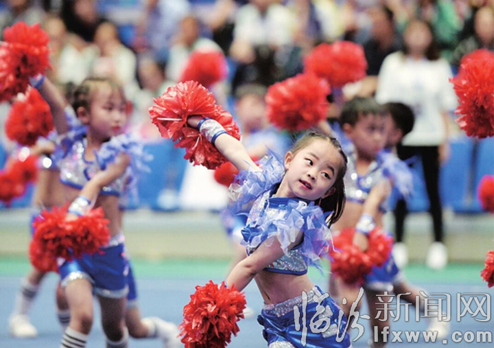 助力旅發大會 全國啦啦操聯賽(臨汾站)比賽掠影