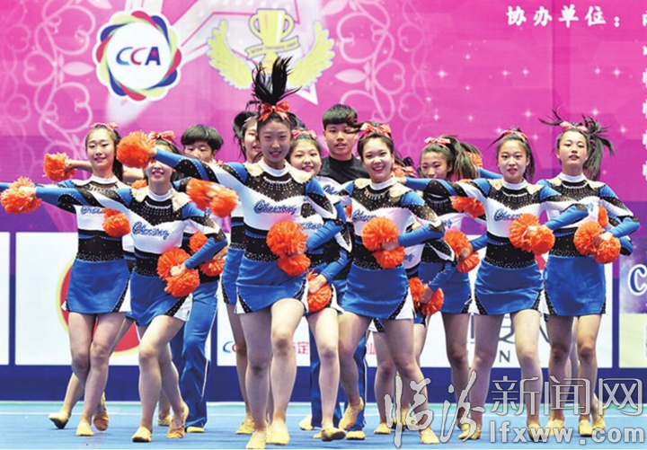 助力旅發大會 全國啦啦操聯賽(臨汾站)比賽掠影