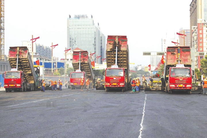 臨汾向陽西路將于29日全線通車
