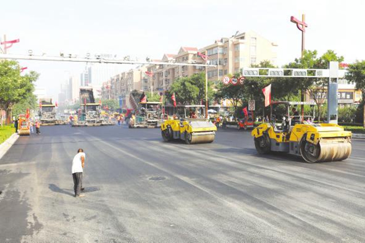 臨汾向陽西路將于29日全線通車