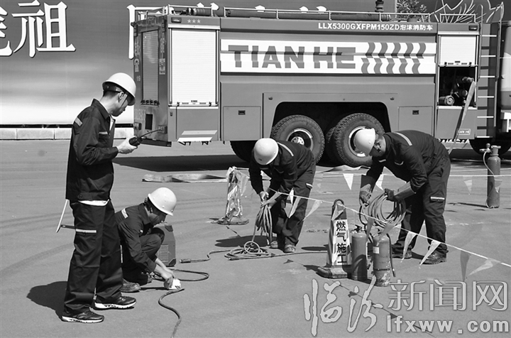 臨汾燃氣公司開展燃氣事故應急救援綜合演練側(cè)記