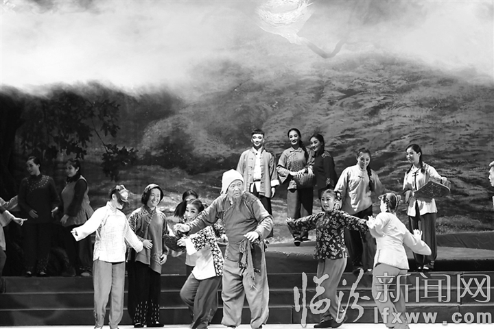 蒲州梆子《老鸛窩》首演在臨汾開演