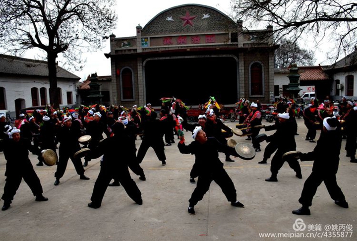 山西洪洞:鑄就鼓魂的老人們