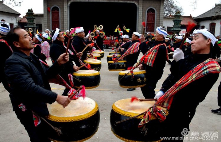 山西洪洞:鑄就鼓魂的老人們