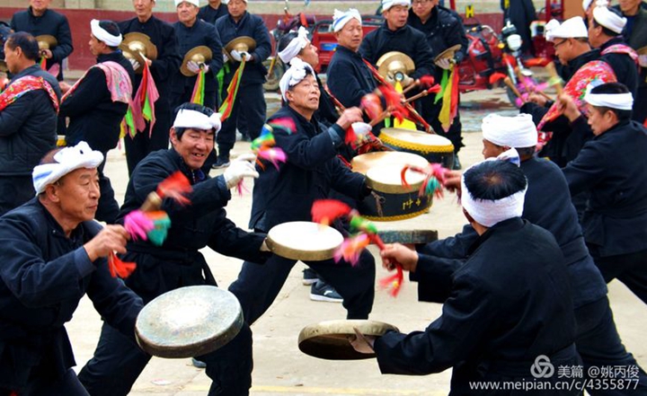 山西洪洞:鑄就鼓魂的老人們