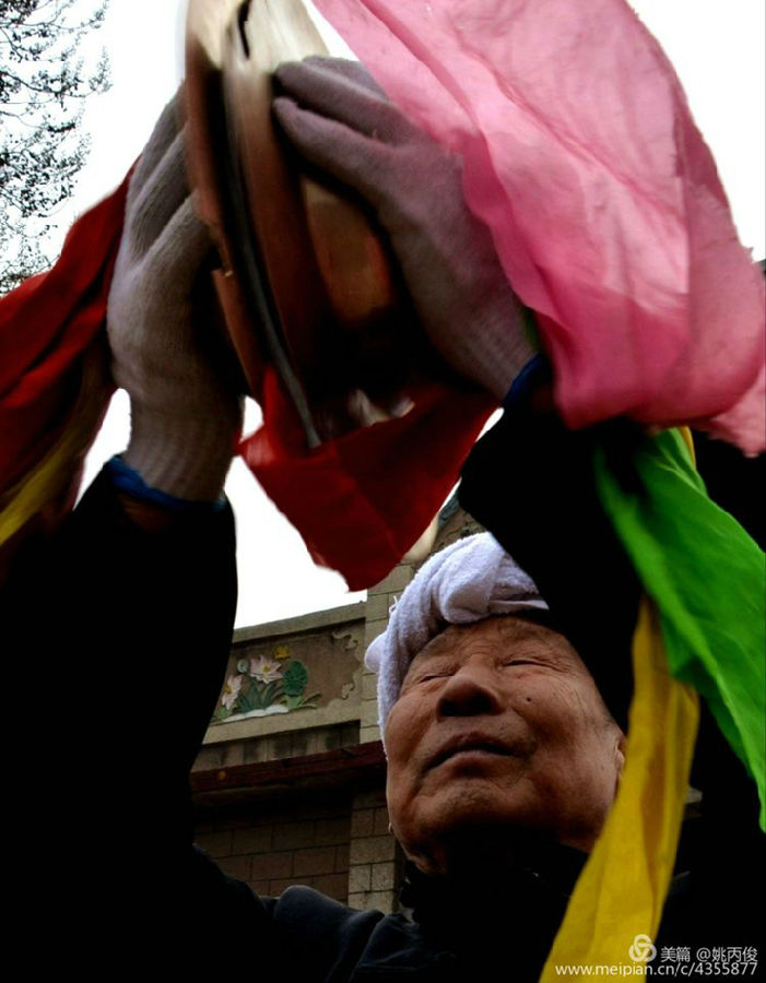 山西洪洞:鑄就鼓魂的老人們