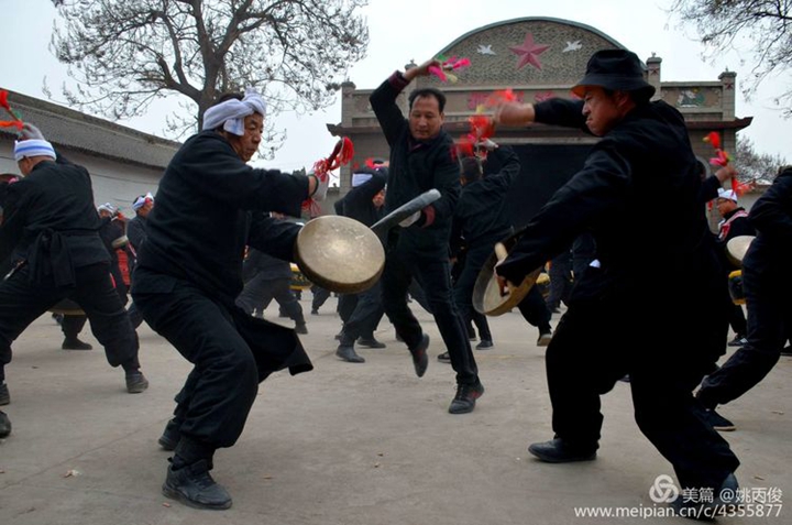 山西洪洞:鑄就鼓魂的老人們