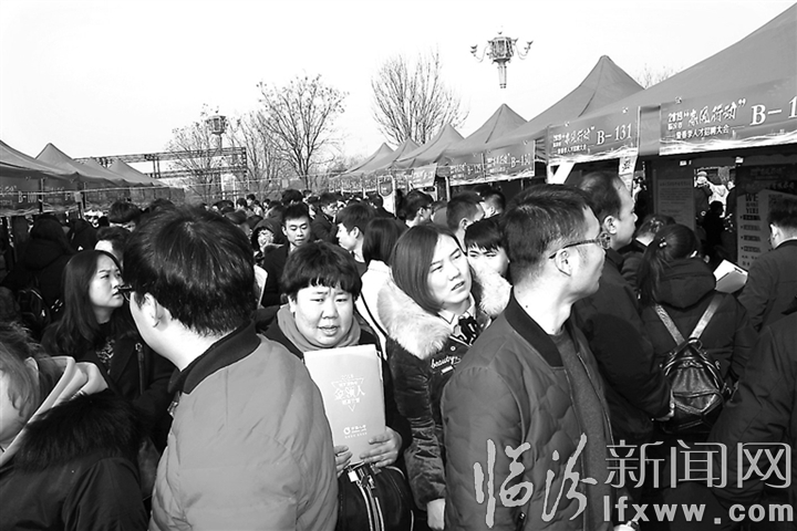 臨汾2019年春季人才招聘大會掠影