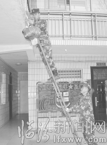【新春走基層】武警臨汾支隊某中隊:駐守軍營獻青春