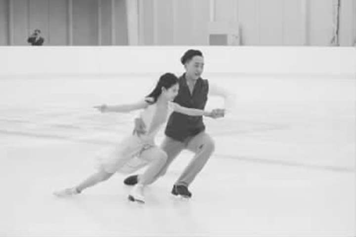 二青會臨汾賽區花樣滑冰測試賽開賽