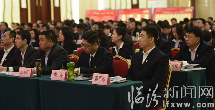 臨汾分行召開2019年全市農行黨建和經營工作會議