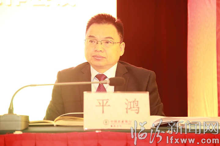 臨汾分行召開2019年全市農行黨建和經營工作會議