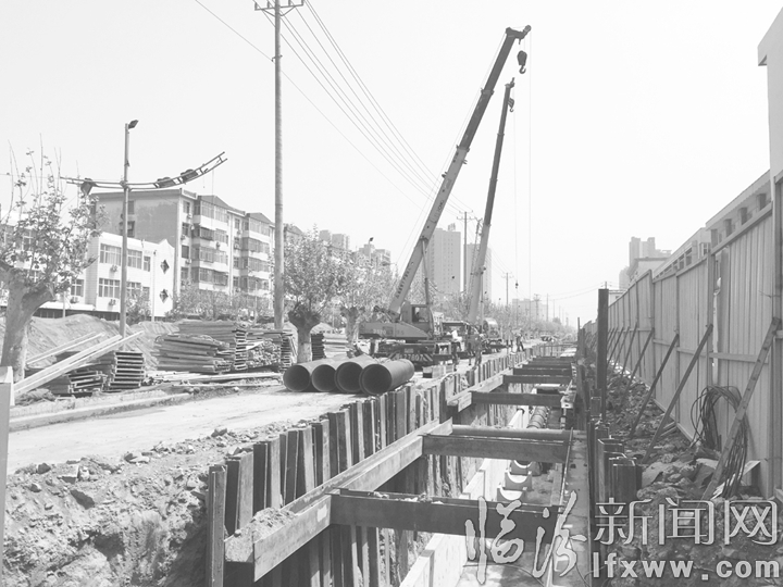 臨汾解放東路重點工程進展如何 探訪一下