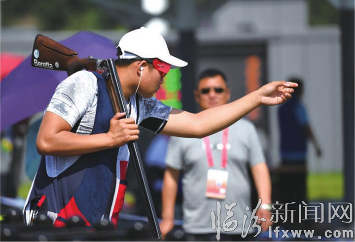 二青會射擊項目預賽(飛碟項目)掠影