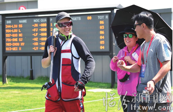 二青會射擊項目預賽(飛碟項目)掠影