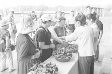 端午節 粽味香飄洪洞大槐樹