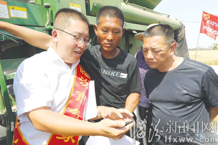 臨汾夏收如火如荼 氣象護航龍口奪食