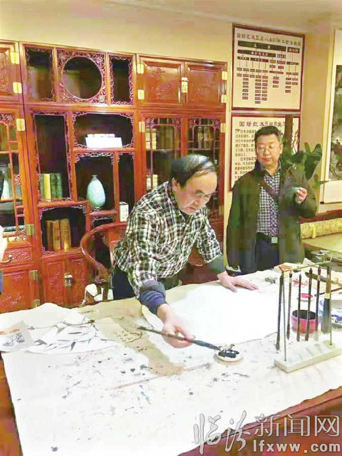 臨汾陳祖武:筆墨山河繪夢想