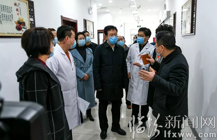 董一兵在霍州市調(diào)研新型冠狀病毒感染的肺炎疫情防控工作