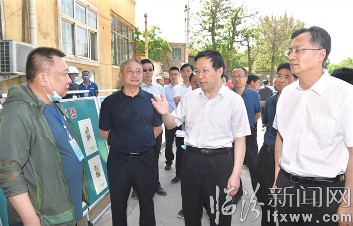 董一兵在市區調研征地拆遷工作