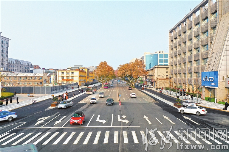 臨汾解放路:滿目新景為平陽添彩