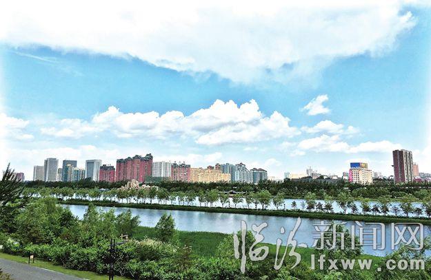 藍(lán)天白云醉人眼 臨汾生態(tài)美景入畫(huà)來(lái)