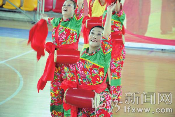 臨汾市第四屆運(yùn)動(dòng)會(huì)在古縣體育館拉開(kāi)帷幕