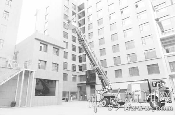 堯都區(qū)高層建筑火災(zāi)救援演練