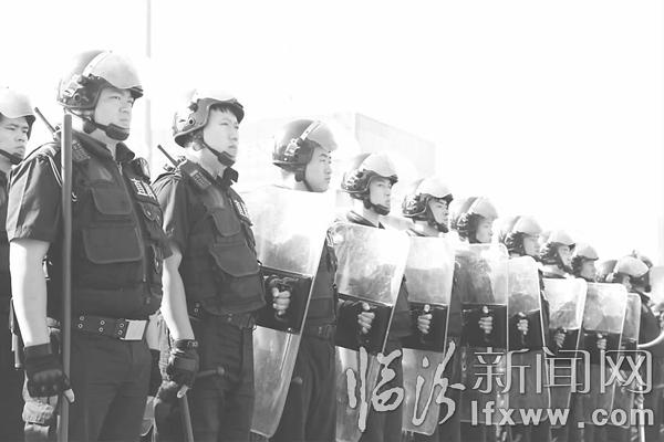 臨汾公安舉行安保誓師大會