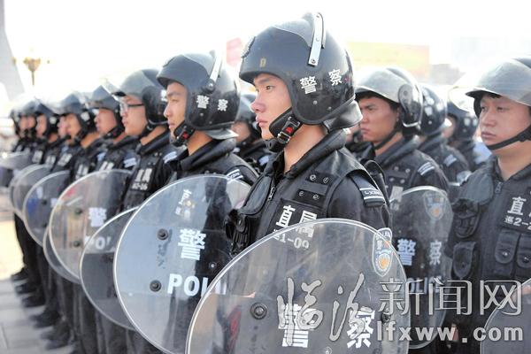 臨汾市公安局直屬分局舉行誓師大會