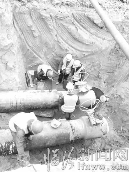 臨汾淼森能源:連夜搶鋪管道 確保如期供暖