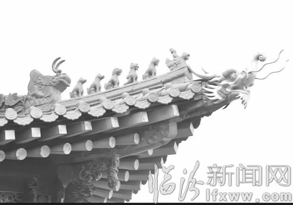 精美絕倫的洪洞商山廟古壁畫