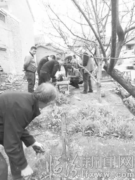 翼城縣安全銷毀一枚抗戰時期遺留炮彈