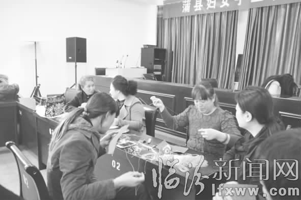 蒲縣婦聯舉辦刺繡精英培訓 拓寬婦女增收致富路