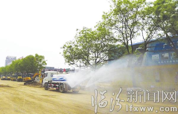 鼓樓南北街砂礫基層鋪筑完成