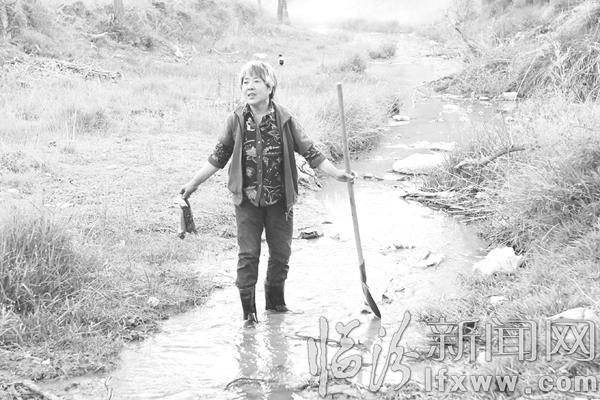 “第一書記”劉建華經常清理河道