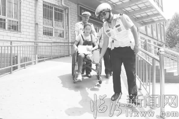 三棒“接力” 臨汾受傷女生的中考之旅