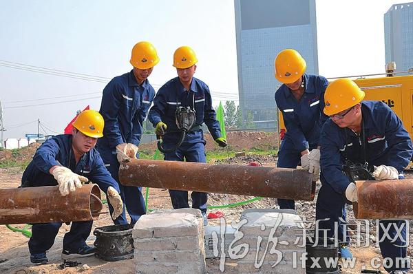 臨汾燃?xì)夤鹃_展燃?xì)馐鹿蕬?yīng)急救援演練