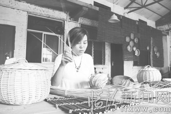 蒲縣:小小柳編成就一對“憨”夫婦創業夢