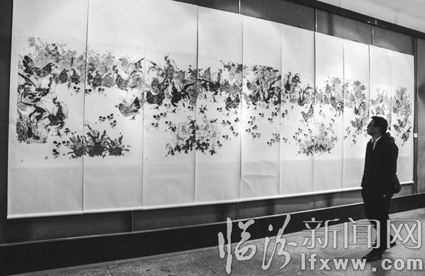 堯都畫會翰墨迎春