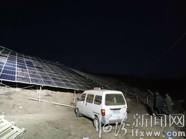 安澤馬壁鄉集中式光伏扶貧電站項目圓滿竣工