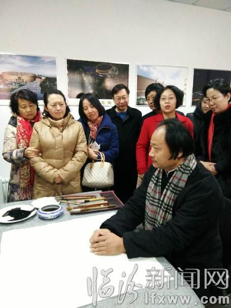 “清風明月”三斯堂藏劉貞麟畫展在臨展出