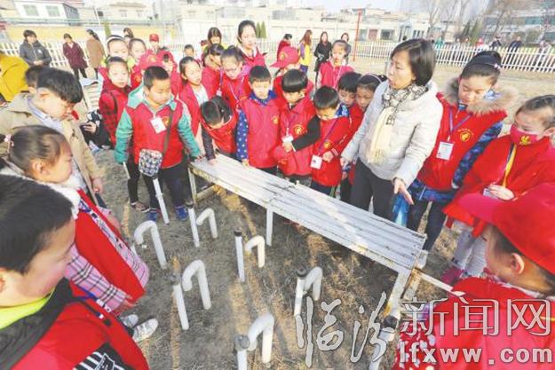 臨汾小記者開啟“觀云測雨”之旅